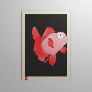 art print of goldfish