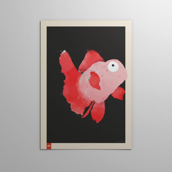 art print of goldfish